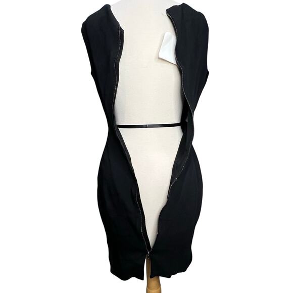 Aquilano Rimondi Sheath Dress 40 US S Black Floral Italy Romantic Euro Summer - Picture 7 of 16